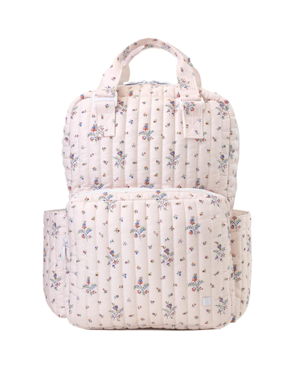TRVL Quilted All You Need Diaper Bag - Fleurie