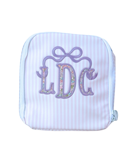 TRVL Bring It Lunch Bag - Pimlico Stripe Pink