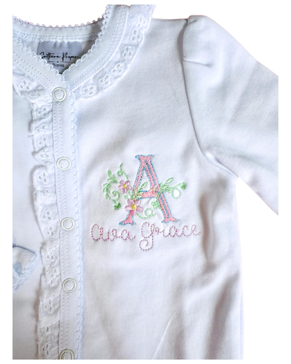 Baby Lace Footie