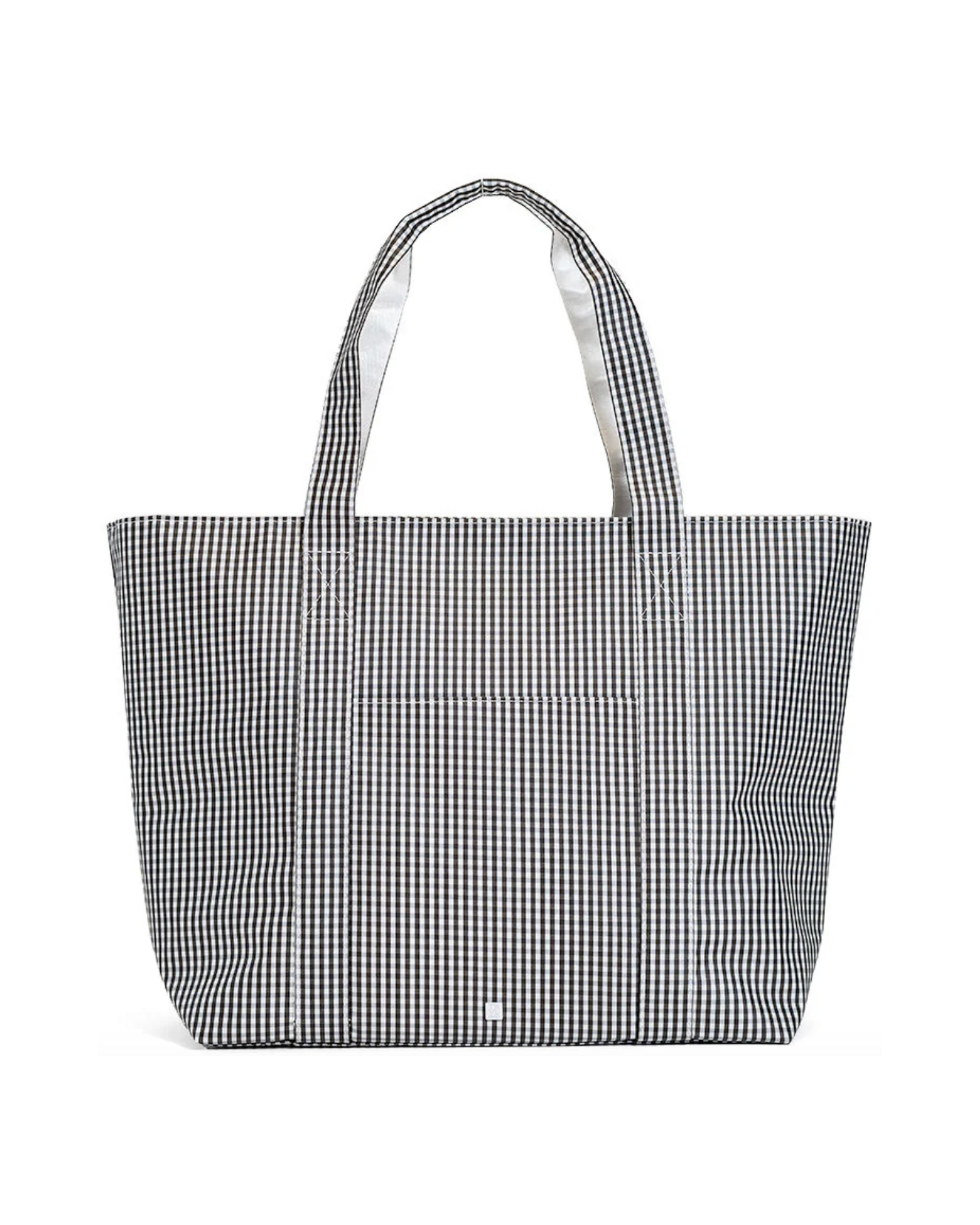 TRVL Jumbo Tote - Black Gingham