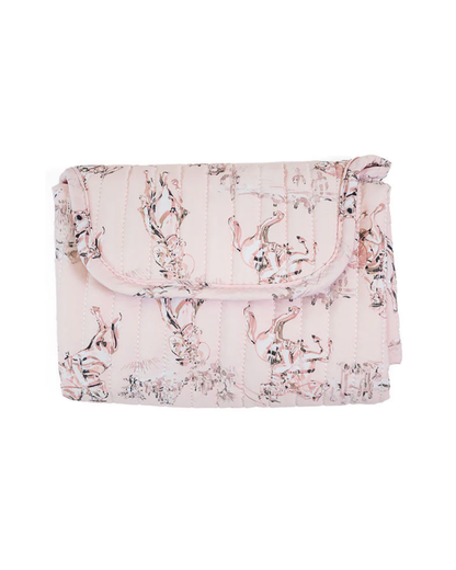 TRVL Quilted Changing Mat - Cowgirl Toile