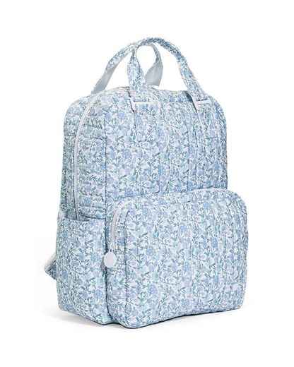 TRVL Quilted All You Need Diaper Bag - Hamptons Floral