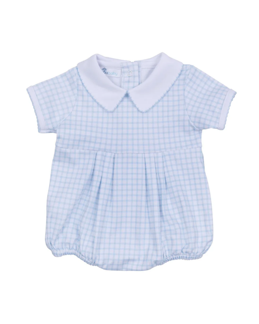 Peek-A-Boo Wishes Collared Bubble - Light Blue