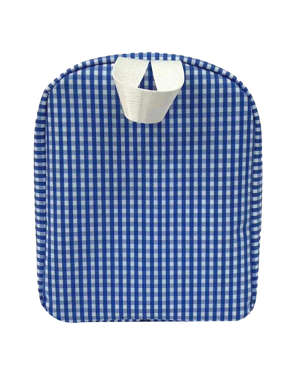 TRVL Bring It Lunch Bag - Gingham Royal