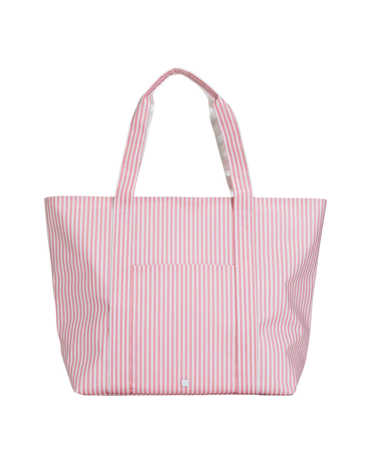 TRVL Jumbo Tote - Pimlico Stripe Dusty Rose