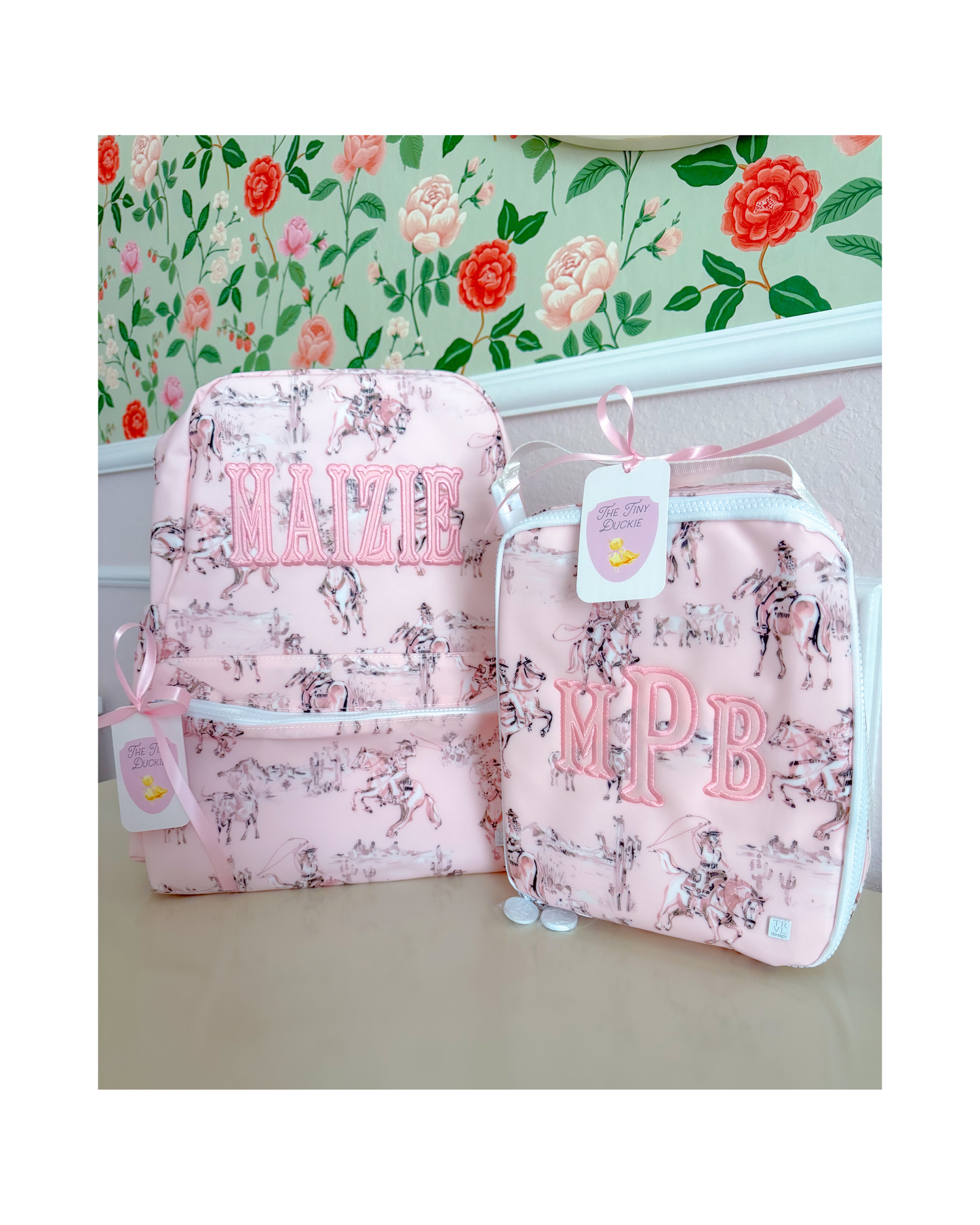 TRVL Backpacker - Cowgirl Toile