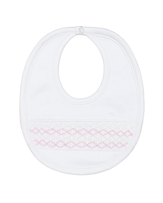 Nellapima Signature Smocked Girls Bib