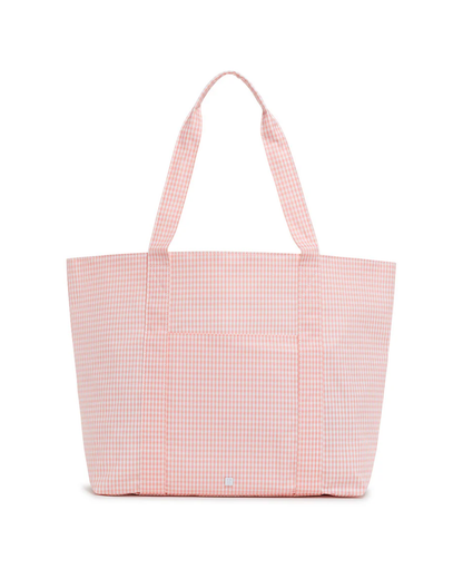 TRVL Jumbo Tote - Gingham Taffy