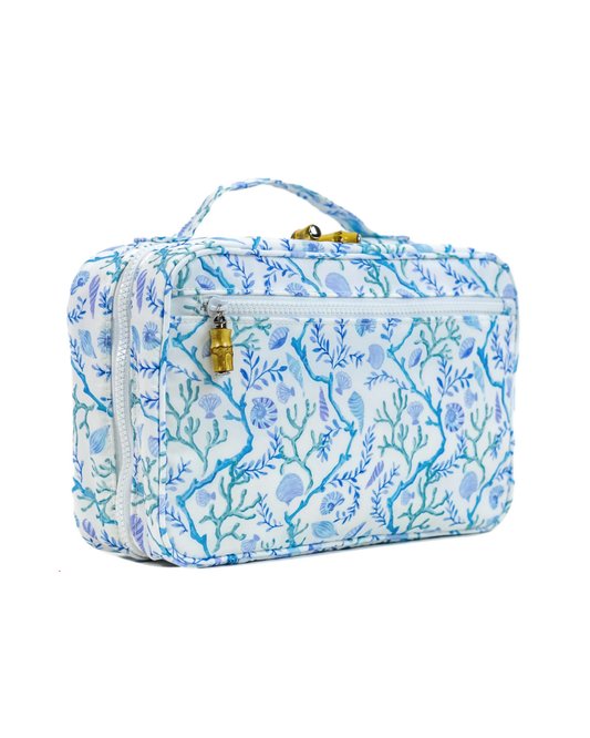 TRVL Bundle Up Hanging Toiletry Bag - Coral Vine
