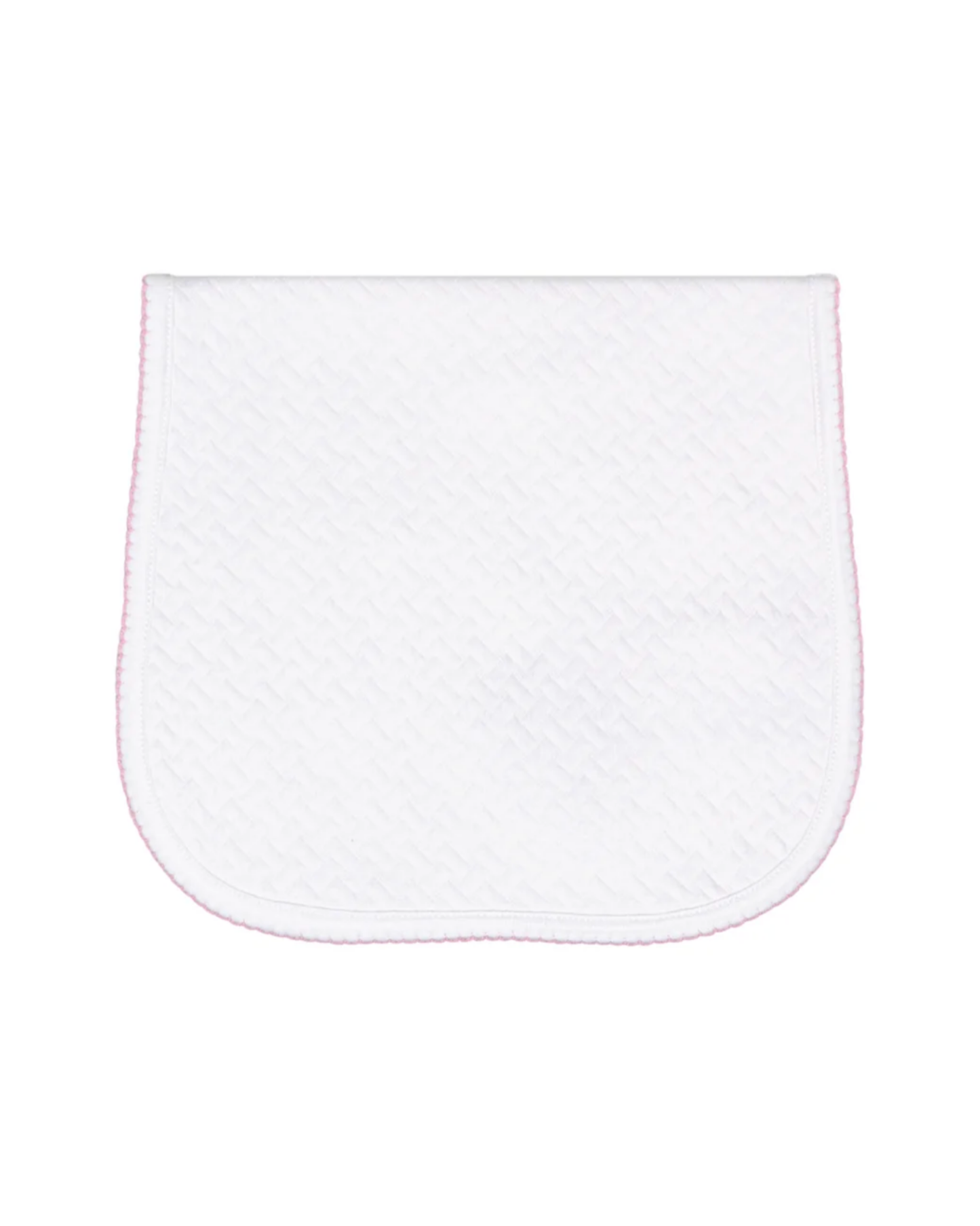 Nellapima Basket Weave Baby Burp Cloth