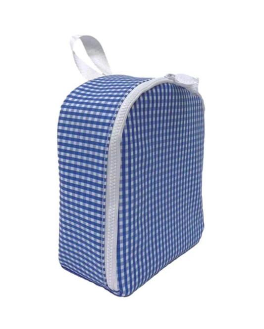 TRVL Bring It Lunch Bag - Gingham Royal