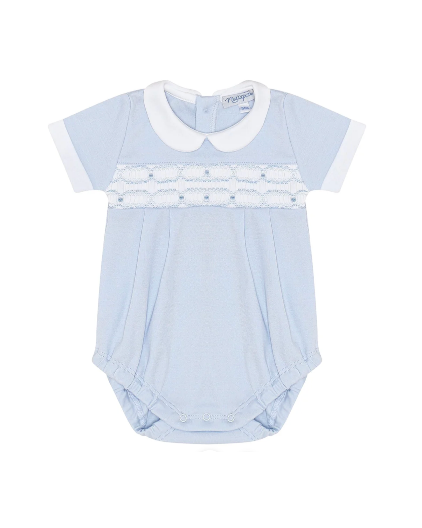 Nellapima Signature Smocked Boys Bubble