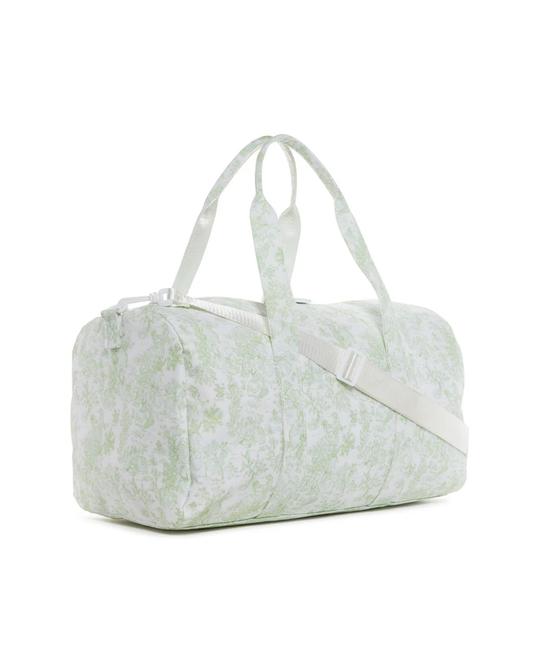 TRVL Weekender Duffel Bag - Bunny Toile Green