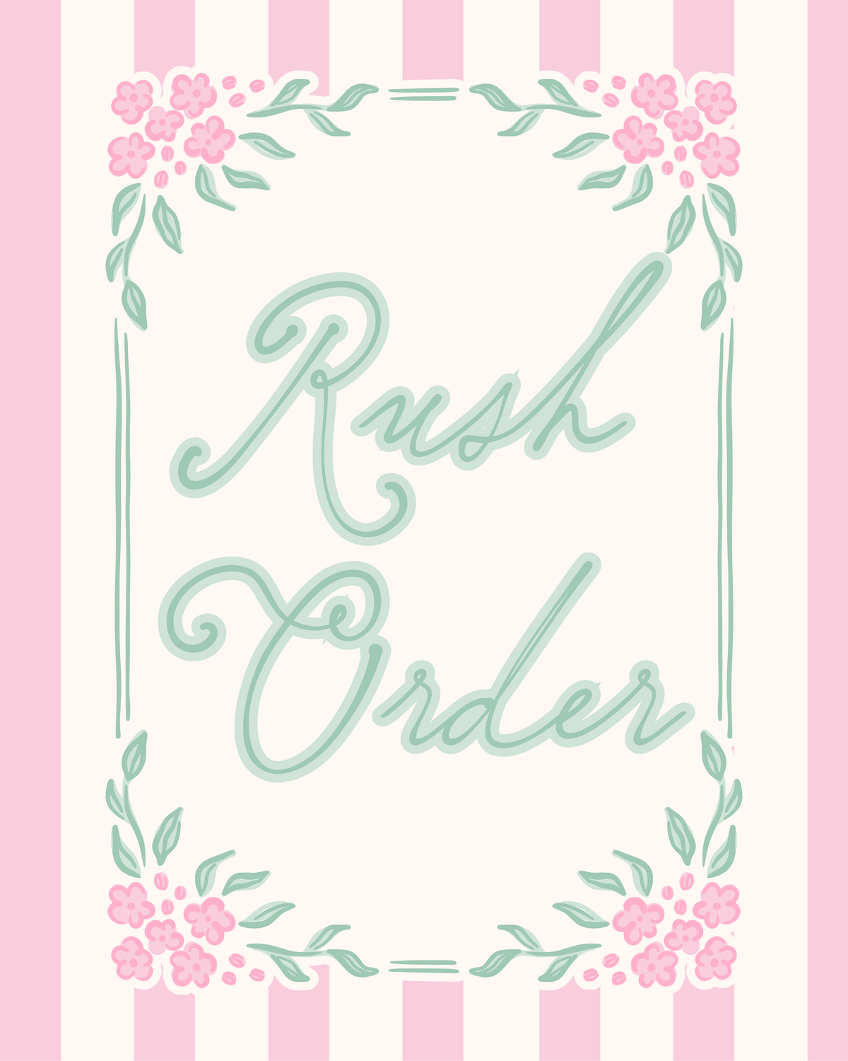 Rush Order Fee