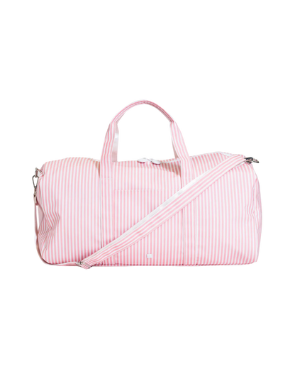 TRVL XL Weekender Duffel Bag - Pimlico Stripe Dusty Rose