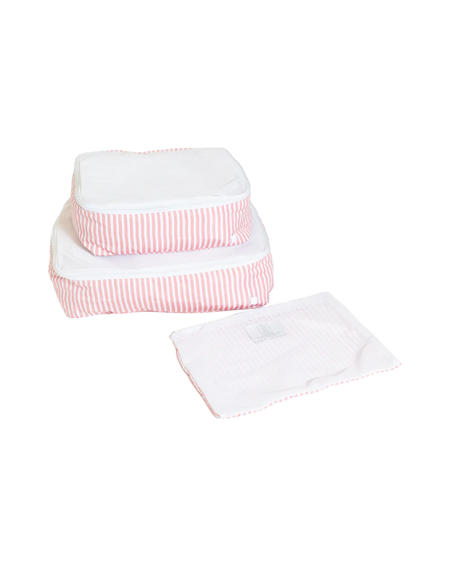 TRVL Mini Squad Packing Cubes - Pimlico Stripe Dusty Rose