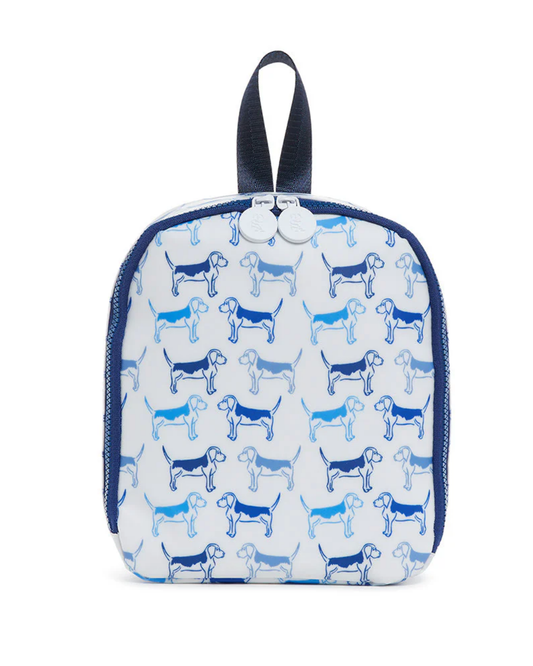 TRVL Bring It Lunch Bag - Puppy Love Blue