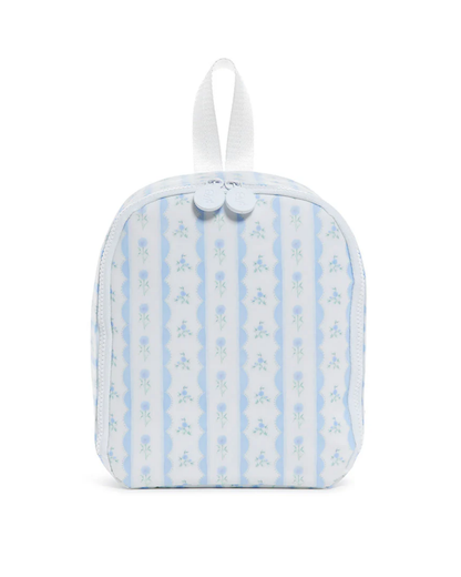 TRVL Bring It Lunch Bag - Ribbon Floral Blue