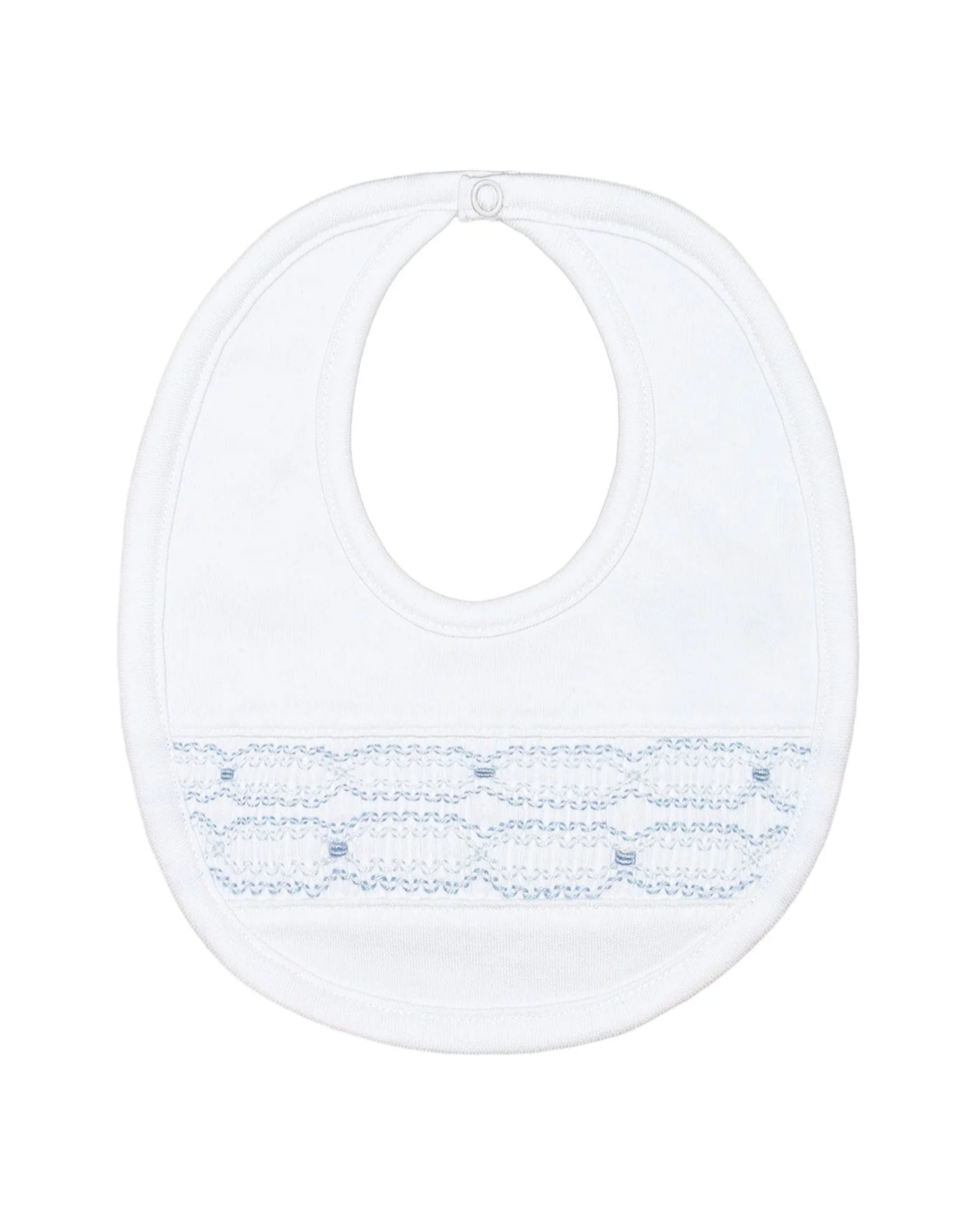 Nellapima Signature Smocked Boys Bib