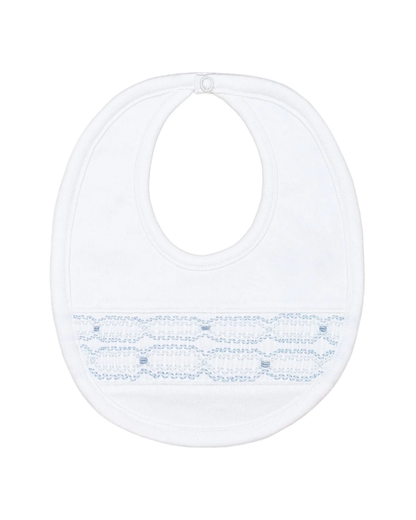 Nellapima Signature Smocked Boys Bib