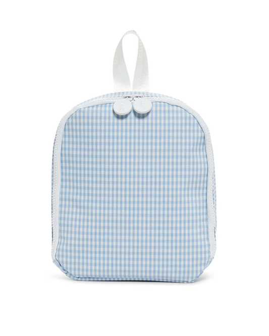 TRVL Bring It Lunch Bag - Gingham Mist