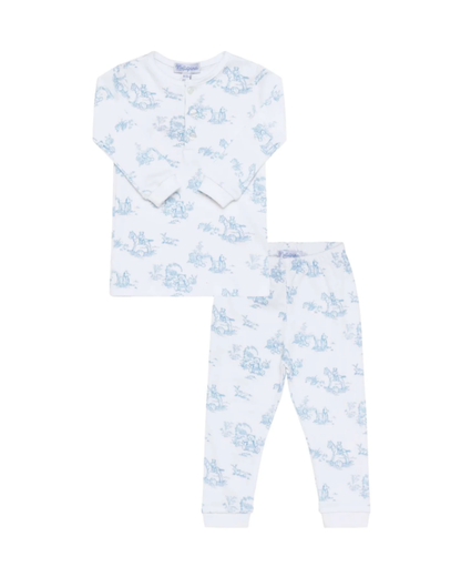 Nellapima Blue Toile Baby Pajamas