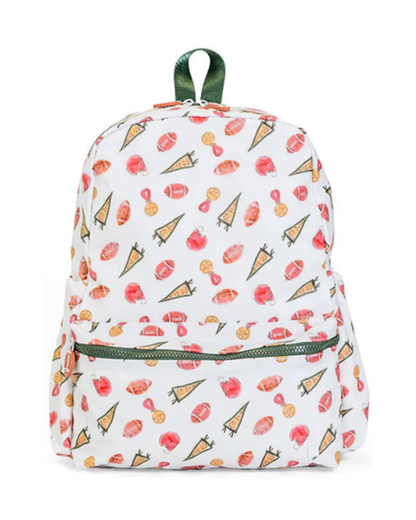 TRVL Backpacker in Touchdown print