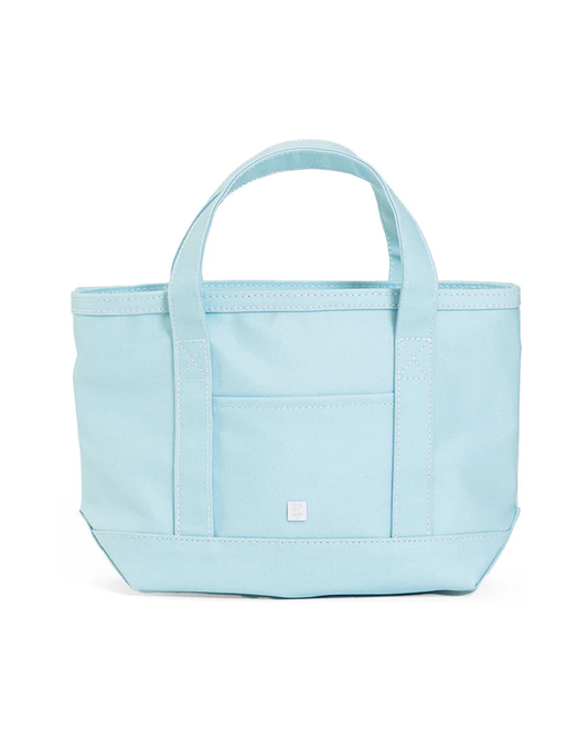 TRVL Mini Tote - Coated Canvas Lake Blue