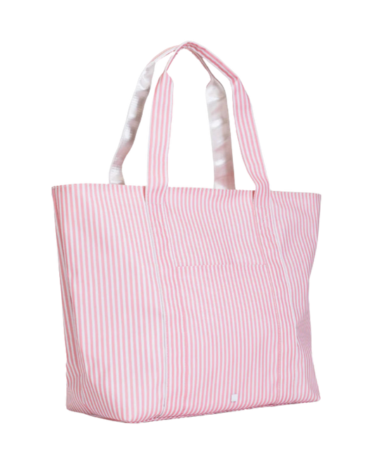 TRVL Jumbo Tote - Pimlico Stripe Dusty Rose