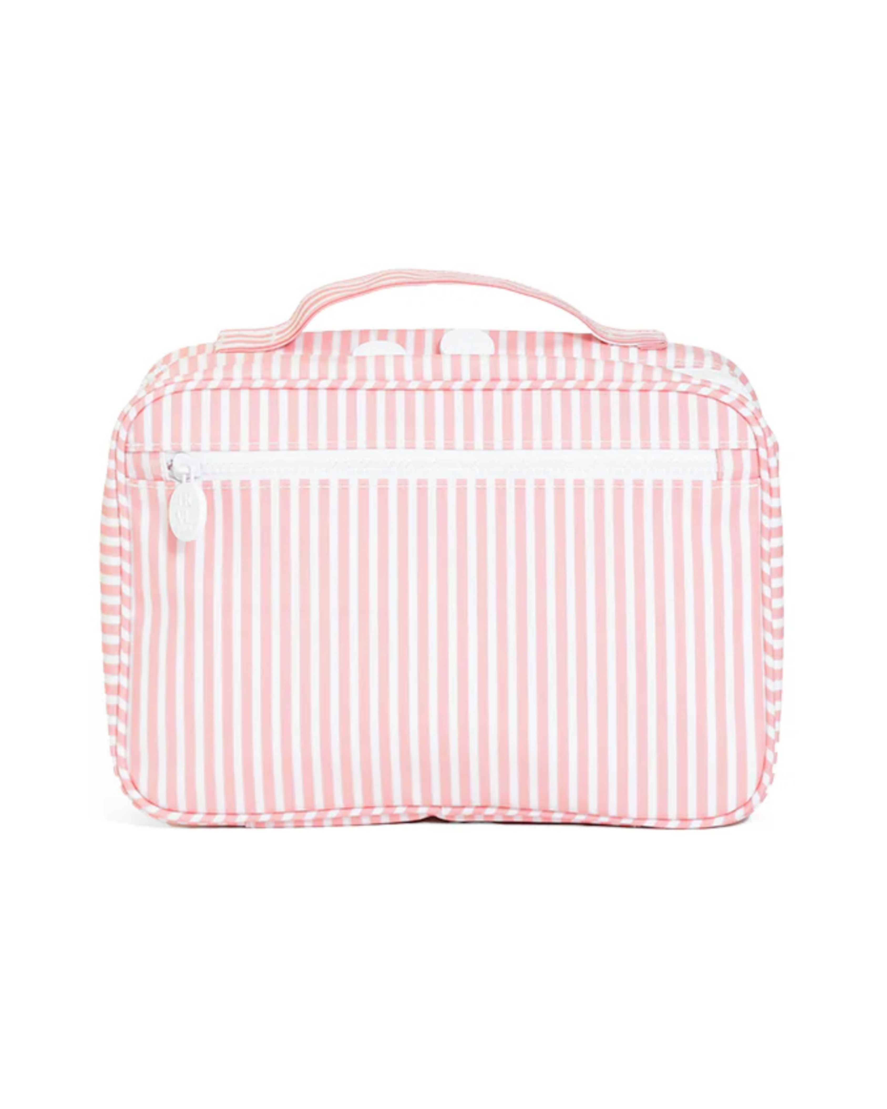 TRVL Bundle Up Hanging Toiletry Bag - Pimlico Stripe Dusty Rose