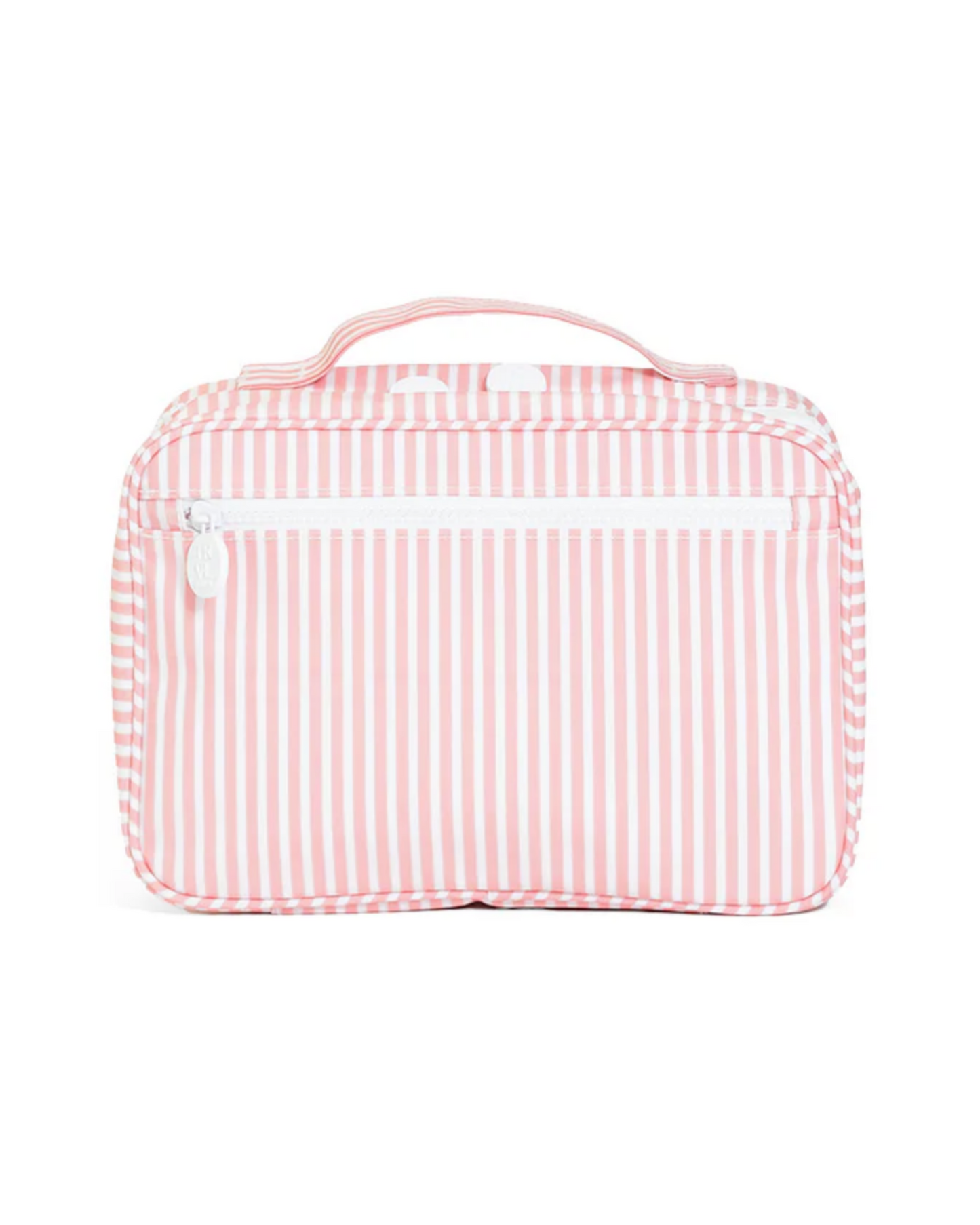 TRVL Bundle Up Hanging Toiletry Bag - Pimlico Stripe Dusty Rose