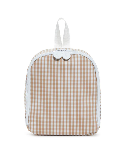 TRVL Bring It Lunch Bag - Gingham Khaki