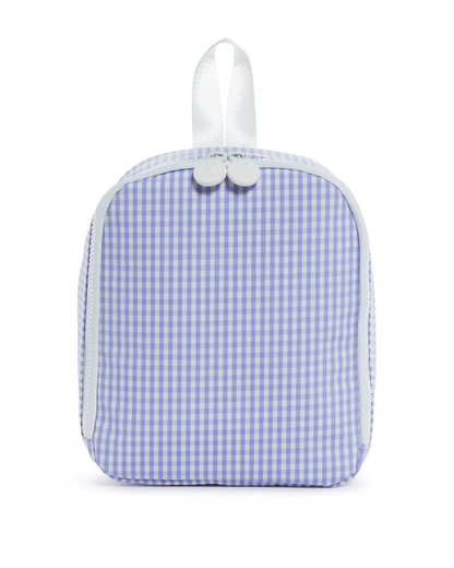 TRVL Bring It Lunch Bag - Gingham Lilac