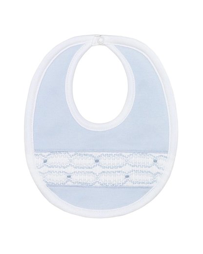 Nellapima Signature Smocked Boys Bib