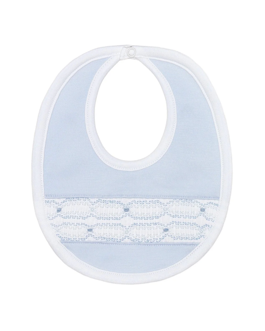 Nellapima Signature Smocked Boys Bib