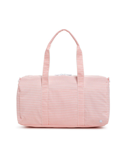 TRVL Weekender Duffel Bag - Gingham Taffy