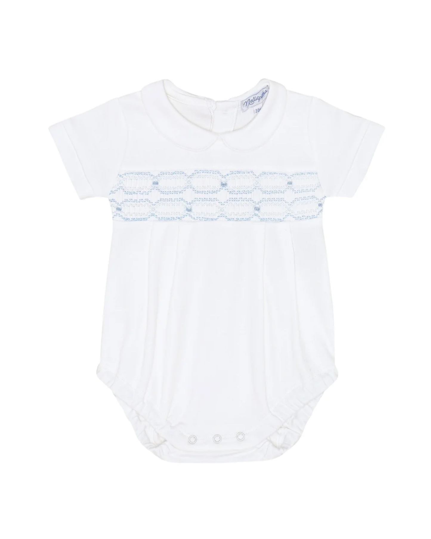 Nellapima Signature Smocked Boys Bubble