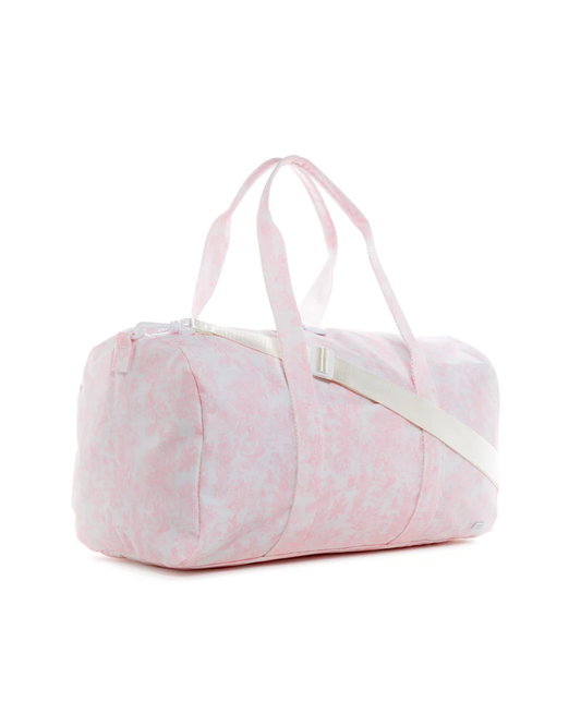 TRVL Weekender Duffel Bag - Bunny Toile Pink