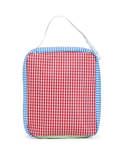 TRVL Insulated Lunch Bag - Patch Blue