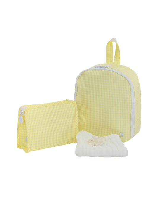 TRVL Bring It Lunch Bag - Gingham Buttercup