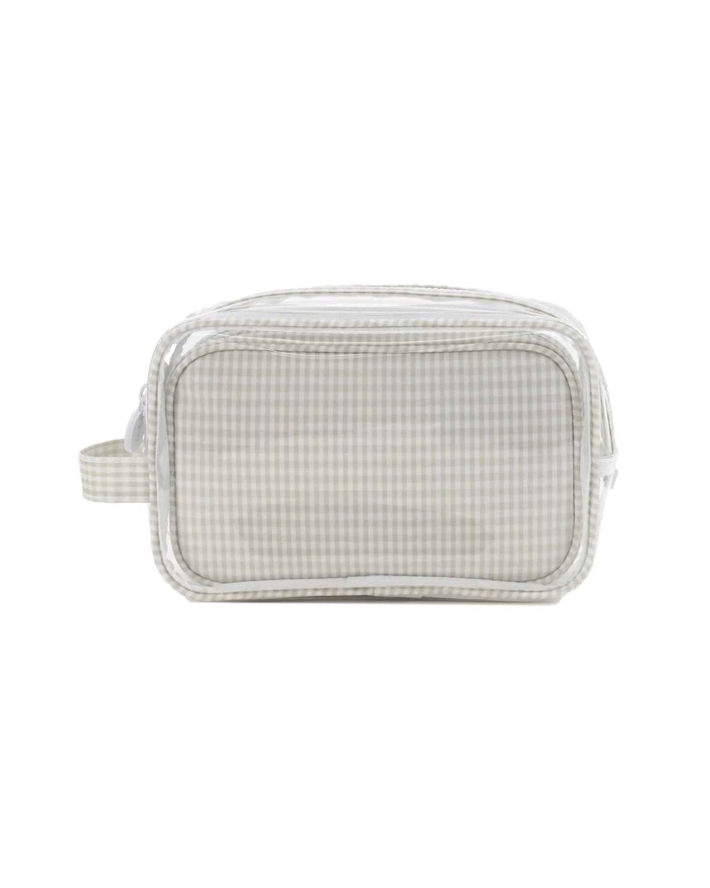 TRVL Duo Gingham Clear - Gingham Pearl Grey