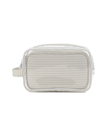 TRVL Duo Gingham Clear - Gingham Pearl Grey