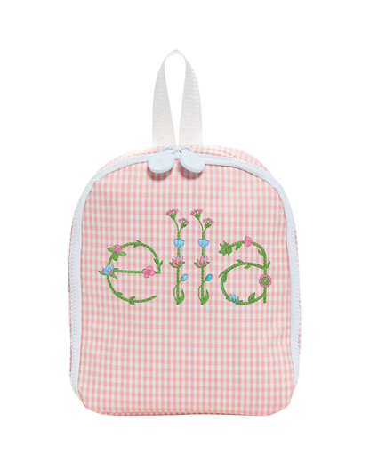 TRVL Bring It Lunch Bag - Gingham Taffy