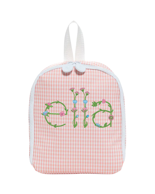 TRVL Bring It Lunch Bag - Gingham Taffy