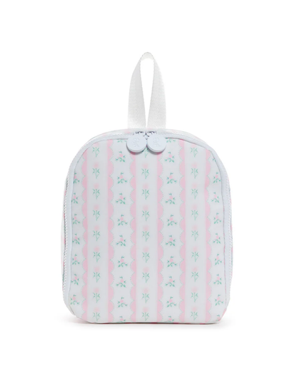 TRVL Bring It Lunch Bag - Ribbon Floral Pink