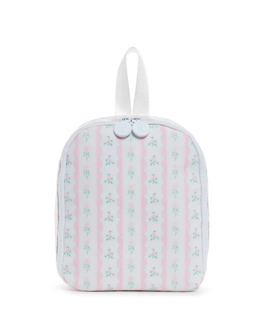 TRVL Bring It Lunch Bag - Ribbon Floral Pink