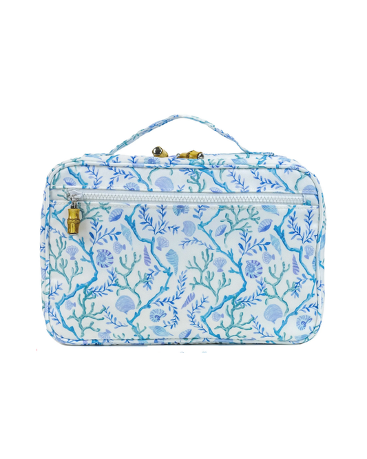 TRVL Bundle Up Hanging Toiletry Bag - Coral Vine