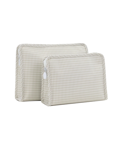 TRVL Roadie - Gingham Pearl Grey