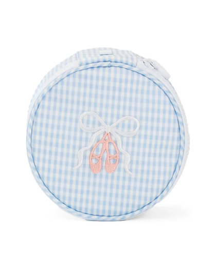 TRVL Jewel Round Case - Ballet Mist