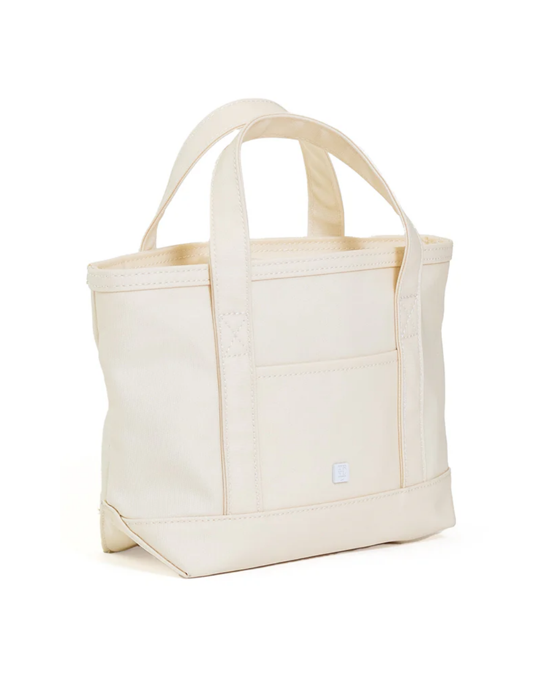 TRVL Mini Tote - Coated Canvas Natural